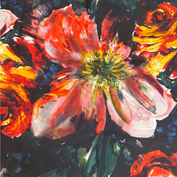 Colorful Abstract Scarf - Picture 4 of 9